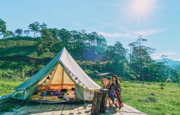 Cắm trại ở Đà Lạt 